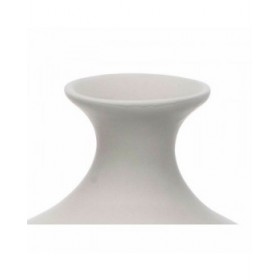 Vaso Grigio Ceramica 19 x 31 x 19 cm (4 Unità) Righe