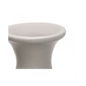 Vaso Grigio Ceramica 27 x 48 x 27 cm