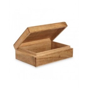 Scatola Decorativa Legno di mango 25,5 x 8 x 17,4 cm (6 Unità) Albero della vita