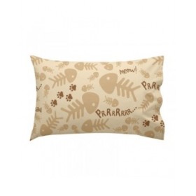 Set di copripiumino HappyFriday Mr Fox Cats Multicolore Culla Neonato 2 Pezzi