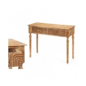 Ingresso con 2 Cassetti Gift Decor 40 Marrone 98 x 77 x 42 cm Curva