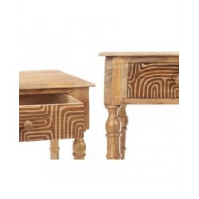 Ingresso con 2 Cassetti Gift Decor 40 Marrone 98 x 77 x 42 cm Curva