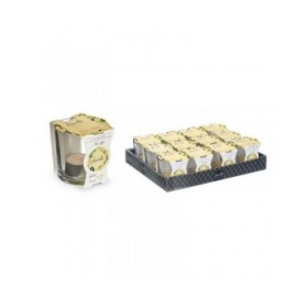 Candela Profumata Acorde 1-C-AR Vaniglia Bicchiere (12 Unità)