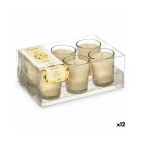 Set di Candele Profumate Acorde 48-C-AR Vaniglia Bicchiere (12 Unità)