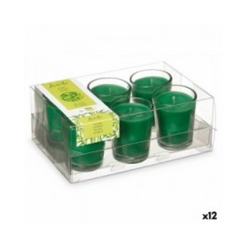 Set di Candele Profumate Acorde 48-F-AR Bambù Bicchiere (12 Unità)