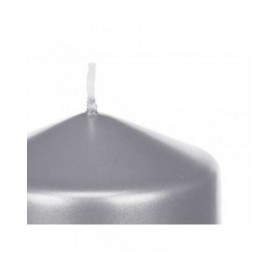 Candela Acorde 92533 Argentato 7 x 7,5 x 7 cm (24 Unità)