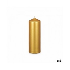 Candela Acorde 92540 Dorato 7 x 20 x 7 cm (12 Unità)