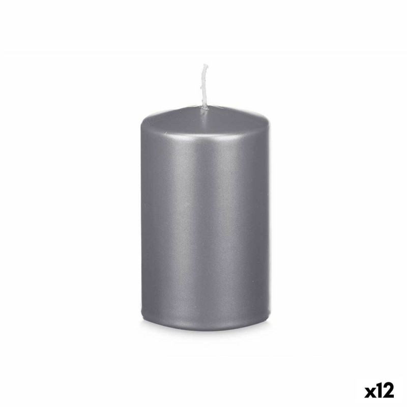 Candela Acorde 92545 Argentato 9 x 15 x 9 cm (12 Unità)