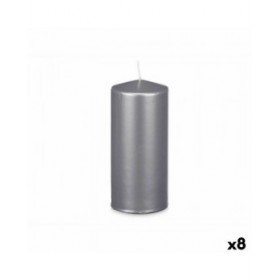 Candela Acorde 92547 Argentato 9 x 20 x 9 cm (8 Unità)