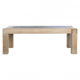 Tavolo da Pranzo Home ESPRIT Naturale Abete Legno MDF 220 x 90 x 76 cm