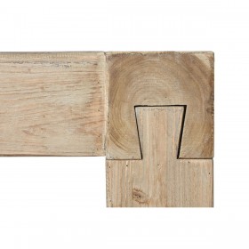 Tavolo da Pranzo Home ESPRIT Naturale Abete Legno MDF 220 x 90 x 76 cm