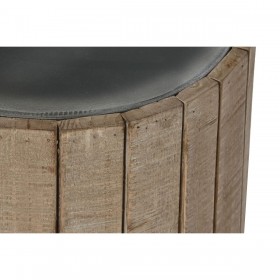 Tavolo aggiuntivo Home ESPRIT Naturale Abete Legno MDF 36 x 36 x 45 cm