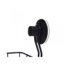 Supporto da Doccia Berilo W3100-4P Nero Acciaio ABS 13,5 x 17 x 3 cm (12 Unità)