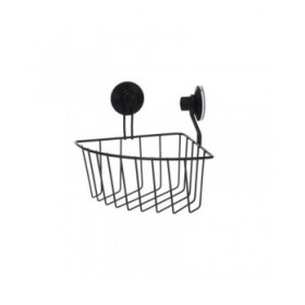 Supporto da Doccia Berilo W3100-4P Nero Acciaio ABS 13,5 x 17 x 3 cm (12 Unità)