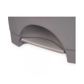 Cestino a pedale Grigio Plastica 10 L (8 Unità)