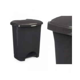 Cestino a pedale Antracite Plastica 10 L (8 Unità)