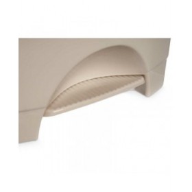 Cestino a pedale Beige Plastica 10 L (8 Unità)
