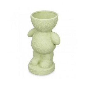 Statua Decorativa Verde 16 x 25 x 12 cm Vaso (6 Unità)