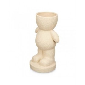 Statua Decorativa Beige 19 x 31 x 15 cm Vaso (4 Unità)