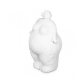 Statua Decorativa Bianco Dolomite 14 x 25 x 11 cm (6 Unità) Donna In piedi