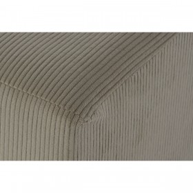 Panca DKD Home Decor Marrone Poliestere Legno MDF 100 x 40 x 40 cm