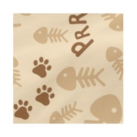 Lenzuolo con angoli HappyFriday MR FOX Beige Multicolore 60 x 120 x 14 cm