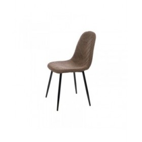 Sedia Marrone Stoffa Lana rasata 45 x 89 x 53 cm (4 Unità)