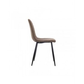 Sedia Marrone Stoffa Lana rasata 45 x 89 x 53 cm (4 Unità)