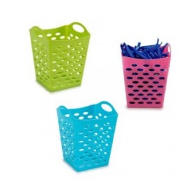 Cestino per Mollette Polietilene 13 x 17 x 13 cm (12 Unità)