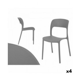Sedia impilabile PP-637-G 4 Unità