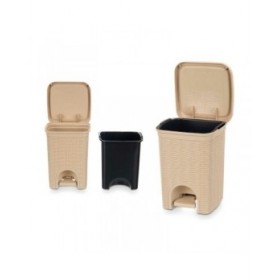 Cestino Stefanplast 30134 Beige Plastica 6 L (6 Unità)