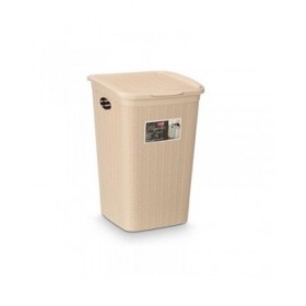 Secchio contenitore Stefanplast 30084 Crema Plastica 50 L 36 x 54,5 x 38 cm (6 Unità)