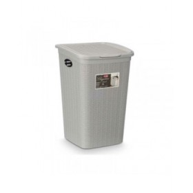 Secchio contenitore Stefanplast 30081 Grigio chiaro Plastica 50 L 36 x 54,5 x 38 cm (6 Unità)