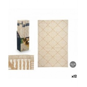 Tappeto GiftDecor EXAG-1005 Bianco Beige polipropilene 120 x 180 cm (12 Unità)