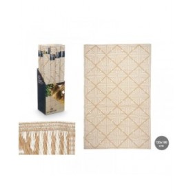 Tappeto GiftDecor EXAG-1005 Bianco Beige polipropilene 120 x 180 cm (12 Unità)