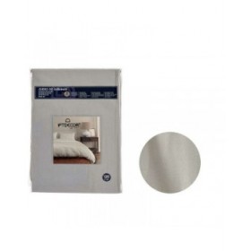 Set di Lenzuola Grigio Ala francese 3 Pezzi