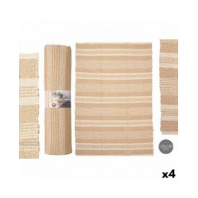 Tappeto NO.02 Bianco Marrone 120 x 180 cm (4 Unità)