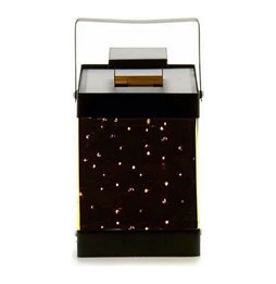 Orologio da Tavolo Home ESPRIT Nero Argentato Metallo Cristallo 16,5 x 11 x 21 cm