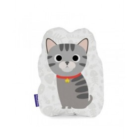 Cuscino HappyFriday Mr Fox Multicolore Gatto 40 x 30 cm