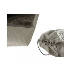 Portascarpe Grigio PVC 29 x 43 cm Stoffa (12 Unità)