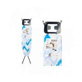 Asse da Stiro Kipit 18359-02 CB-220 Azzurro Bianco Poliestere Cotone (4 Unità)