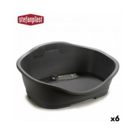 Letto per animali domestici Stefanplast 97621 Grigio Plastica 68 x 27,5 x 49 cm 6 Unità