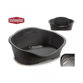 Letto per animali domestici Stefanplast 97621 Grigio Plastica 68 x 27,5 x 49 cm 6 Unità