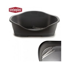 Letto per animali domestici Stefanplast 97621 Grigio Plastica 68 x 27,5 x 49 cm 6 Unità