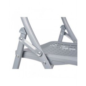 Sedia Pieghevole ZJ-Y59GR Grigio 59 x 50 x 82 cm 108 x 13,5 x 50 cm (4 Unità)