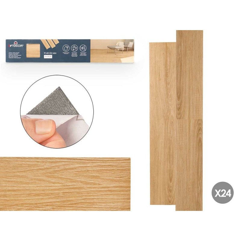 Vinile Parquet Beige 24 Unità