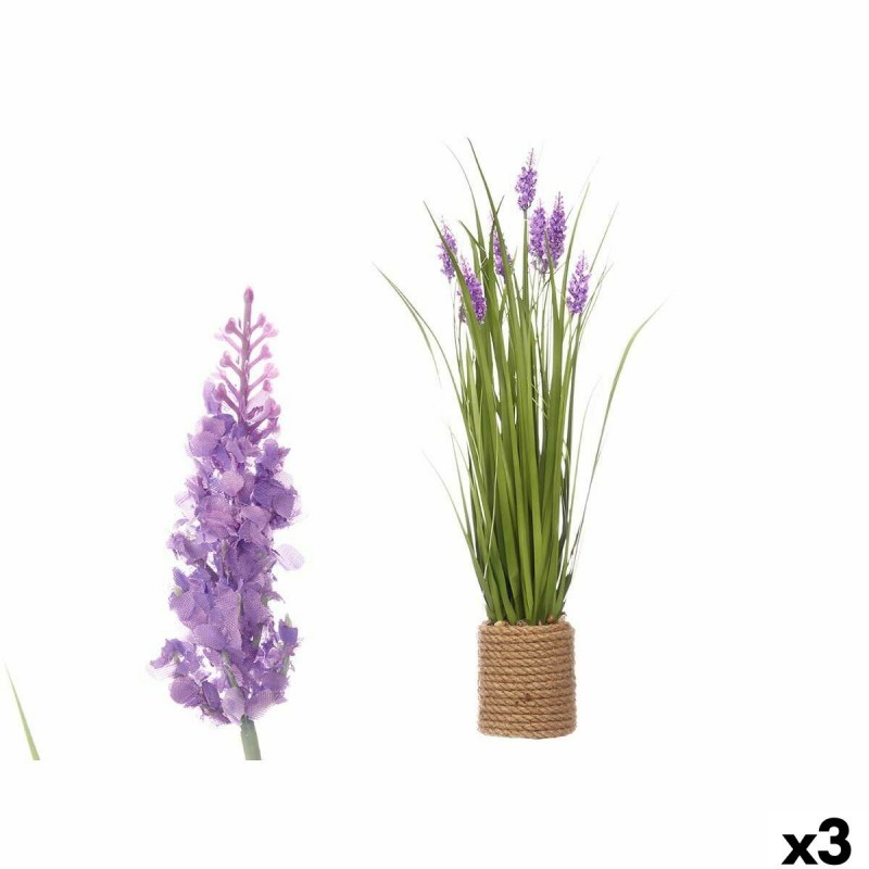 Pianta Decorativa Ibergarden GD013302A Corda Plastica 30 x 69 x 30 cm (3 Unità)
