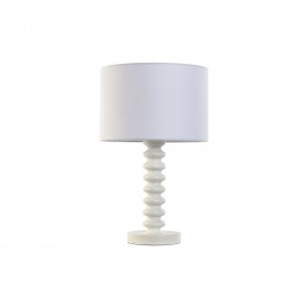 Lampada da tavolo Home ESPRIT Bianco Metallo 30 x 30 x 50 cm