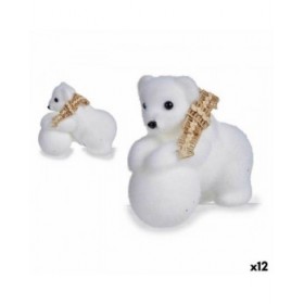 Decorazione Natalizia Krist+ K19121228 Bianco 8 x 11 x 14 cm (12 Unità)