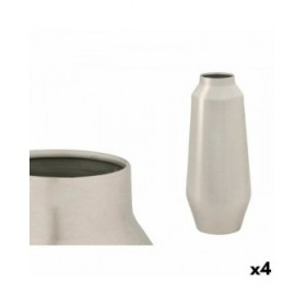 Vaso 10216-SS Argentato Ferro 18 x 40 x 18 cm (4 Unità)